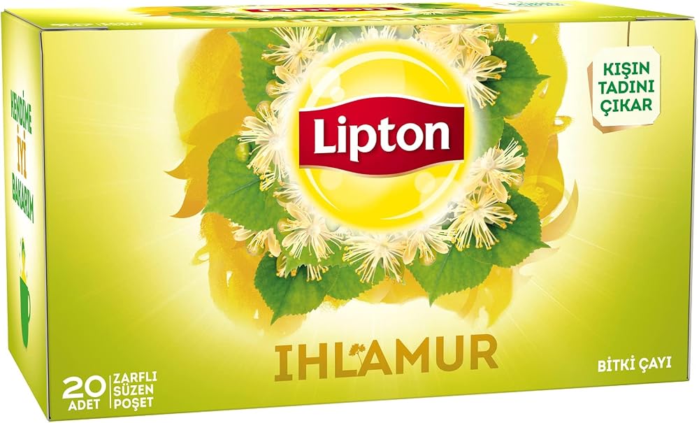 Lipton Ihlamur Bitki Meyve Çayı, 20'li