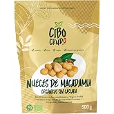 Organic Whole Macadamia Nuts - 500 gr. Raw Unroasted or Salted Shelled Nuts. Rich in Mineral Salts Fibers and Carbohydrates.