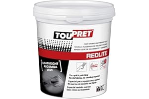 Toupret TOUREDLP01G REDLITE Lightweight Filler 1L