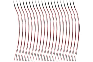 WANGCL Lot de 20 ampoules LED 5 V 3 mm pour maison miniature, mini jardin, trains, voiture télécommandée, blanc chaud
