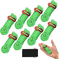 10 Tenditori In Lega Di Alluminio Per Tende - Regolatori Di Corda Antiscivolo Per Campeggio, Trekking E Alpinismo