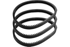 LIYYDS 3 PCS Drive Belt Compatible with Manco 285 286 485 486 606 Go Kart Baja Blaster BB65 Dune DN65 Sand Dog SD65 Trax TX65 196cc 6.5HP American Sportworks 136cc 208cc Marauder Black Widow Fox LXT