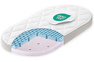 Julius Zöllner 1972200000 Dr. Lübbe Premium - Colchón para Carrito (75 x 40 cm), Color Blanco