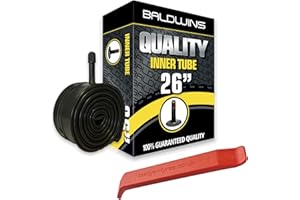 26" Baldwins Cycle/Bike Inner Tube 26" x 1.75 to 2.125 (Fits any 1.75, 1.85, 1.90, 1.95, 2.0, 2.10, 2.125) Schrader/Car Type Valve