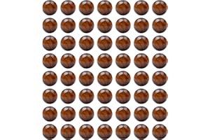 PRETTME 60-65pcs 6mm Yellow Tiger Eye Beads Gemstone Beads Round Natural Stone Beads Loose Beads Smooth for DIY Bracelet Necklace Jewellery Making, 1 Strand 15.5"