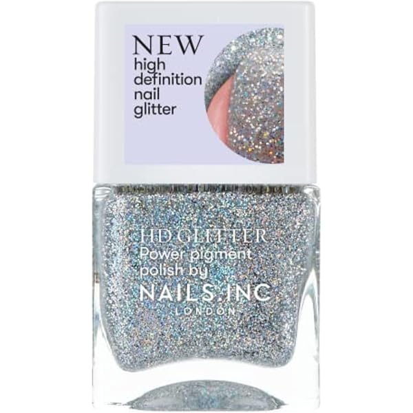 NAILS INC. Nagellack Galaxy Glamour – 14 Ml, Glitzernd, Langhaltend