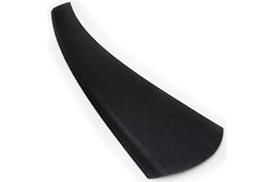 AWEHIRU Underground Parts UP022 Black ABS Rear Bumper Protector Trim Cover Scratch Guard