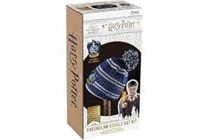 Eaglemoss Collections Wizarding World - Kit cappelli per cappelli di Corvonero Hogwarts House - Harry Potter Wizarding World Knitting Kit by