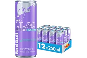 Red Bull Lilac Edition Sugarfree Grapefruit & Blossom Energy Drink 250ml 12 Pack