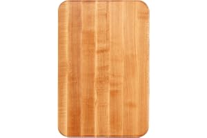 JOHN BOOS Boos Block Chop-N-Slice, deska do krojenia, gruba deska do krojenia, północnoamerykańska deska do krojenia z twardego klonu, bezpieczna do przygotowywania żywności, 45 x 30 x 30 cm