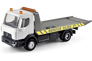 NOREV B-M-W NOREV- Camion Dépanneuse Renault Trucks D 2.1 1:43 Plastigam Voiture Miniature de Collection, 431025, Blanc