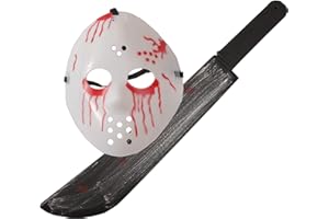 Ciao Máscara Hockey Bloody Friday J13 enanguinada