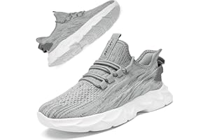 JUEQIBAA Womens Trainers Walking Athletic Running Shoes Mesh Gym Training Comfortable Lightweight Ladies Fashion Sneakers…