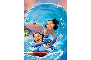 Offito Stitch Diamond Painting Kits - Stitch Diamond Art Kits for Adults Kids Beginners - DIY 5D Stitch Diamond Painting - Stitch Paint by Diamonds Gem Art for Home Wall Decor 30,5 x 40,6 cm