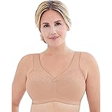 Glamorise Women's Magiclift Cotton Support Bra Wirefree #1001