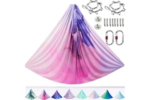 ARNTY Yoga-Set für Erwachsene, Yoga-Zubehör, 500 kg Belastung, inkl. Kompletter Installationshardware