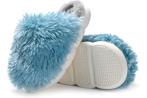 JOMIX Zimowe futrzane kapcie damskie ciepłe kapcie domowe zimowe dziewczęce buty termiczne wsuwane eleganckie