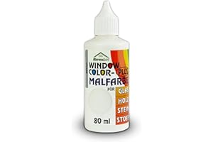 AHRENSHOF GMBH Window Colors Plus weiss 80 ml