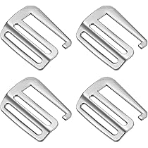 QUARKZMAN Métal Échelle Boucle Curseur Tri-Planeur