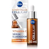 NIVEA Cellular Expert Filler - Facial Brightening Serum - With Vitamin C and E - Antioxidant Serum - Enhances Radiance - Prot