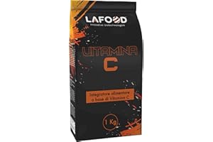LAFOOD Vitamina C - 1KG (Acido L-ascorbico) Integratore alimentare