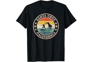 REGALOS DE SANTA CRUZ CALIFORNIA USA Camiseta de surf de Córcega Santa Cruz California USA Camiseta