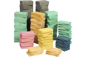 INOVATEC GMBH 80 x INOVATEC Holz Unterlegplatten 60 x 40 x 1-20 mm Montage Fenster Tür Abstandshalter Plättchen