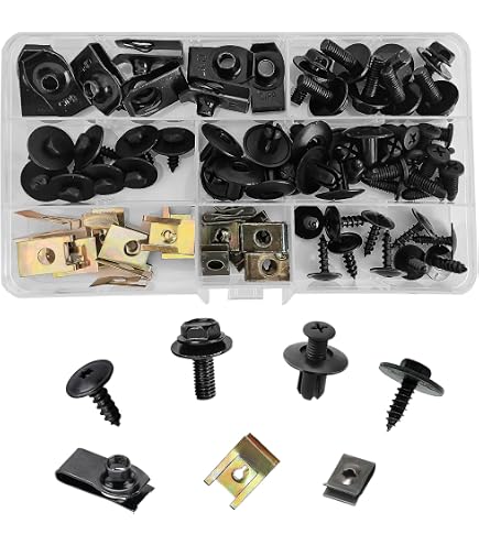 20 pz 4mm dado di fissaggio in plastica per Mercedes Benz parafango paraspruzzi paraspruzzi passaruota paraurti pannello fermo Clip rivetto  34