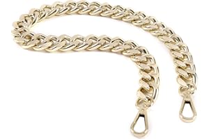 Xiazw Stabil Metall Taschenkette Geldbörsen Riemen Kette Schultergurt Taschengurt Ersatz für Handtaschen 65 cm