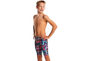 FLOW SWIM GEAR Flow Funky Swim Jammers - Size 21 to 32 Swimming Jammer Shorts for Boys in Nine Radical Swimsuit Designs
