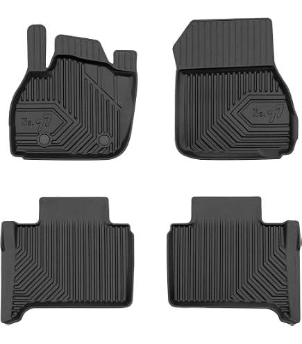 Tappeti Tappetini in gomma per Renault Clio III Due volumi / SW 2005-2012