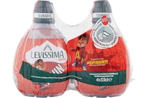 LEVISSIMA, ISSIMA Acqua Minerale Naturale Oligominerale 33cl x 4