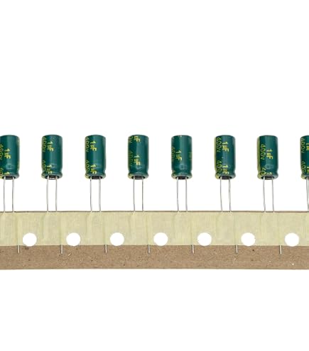 50 Condensatori Elettrolitici Elgen 10uF 50V – Radiali 5x11mm, 105°C (RF10M50V5X11) - Foto 4