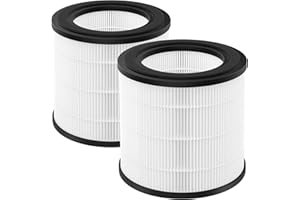 Neuytiky Filtr HEPA13, 2 sztuki, do oczyszczacza powietrza Philips, kompatybilne z Philips 800 Series oczyszczacz powietrza, do FY0194/30 i FY0293/30, do AC0830/10 AC0820/30, AC0820/10, AC0819/10, 2