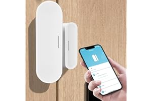 PHOVOLT Tuya intelligenter Tür- und Fenstersensor, basierend auf Thread's Matter, erfordert Thread-Border-Router, Fernalarm, lokale Automatisierung, unterstützt Matter, Apple Home, Google Home, Alexa (1pack)