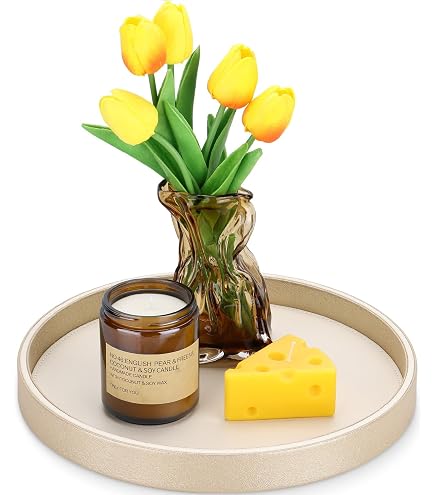 Présentoir à Gâteaux 3 étages Elegance Golden Vine - Doré - Acier Inoxydable Martelé - 20,5 & 30,5 Cm