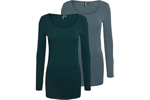 VERO MODA Female Top VMMAXI 2-Pack T-Shirt