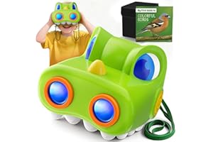 KIDLUNA Toys for 3-12 Year Old Boys, Binoculars Kids with Compass & Bird Watching Manual, Dinosaur Toys Gifts for Boys Age 3 4 5 6 7 9, Educational Toddler Kids Toys Outdoor Travel Game Xmas Birthday Present