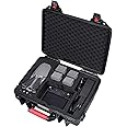 Smatree Waterproof Hard Case Compatible for DJI Mavic 2 Pro/Zoom with Smart Controller, Carrying Bag for Intelligent Flight Batteries and Accessories(Drone and Accessories are NOT Included)