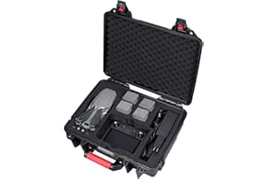 Smatree Estuche de Transporte Resistente al Agua Compatible con dji Mavic 2 Pro/dji Mavic 2 Zoom y dji Smart Controller (Drone et Accessoires Non Fourni)