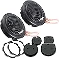 ORION Cobalt Series CB1TW 1” Silk Dome Tweeter | Surface/Flush/Angle Mount, 40W RMS, 160W Max, Built-in Crossover - Pro Car Audio Tweeter (Pair)