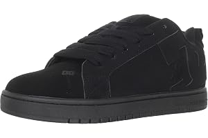 DC Shoes COURT GRAFFIK herr Sneaker, Svart, 39 EU