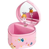 Trousselier Carillon Ballerina - Portagioie Musicale Con Luce, Regalo Bambina