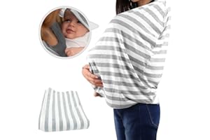 WYTBABY Cubierta de Enfermería Lactancia Bufanda Multiusos - Mantón del Infinito, Ideal para Regalos y Viajes B