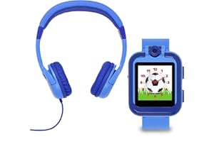 Tikkers Blue Interactive Kids Smart Watch & Headphone Set TKS02-0002