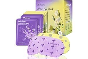 Serfeymi Augenmaske Wärmend 10PCS- Eye Mask for Sleeping, Dampf-Augenmaske, Selbsterwärmende, Beheizte Augenmaske für Geschwollene Augen, Trockene Augen, Einweg-Schlafaugenmaske- Gemischt