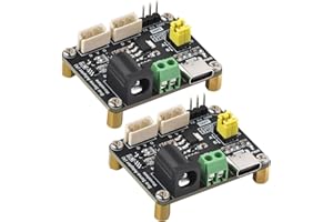Waveshare 2PCS Serial Bus Servo Driver Board, Integrates Servo Power Supply & Control Circuit, Applicable for St/SC Series Serial Bus Servos, Small Size, Easy to Integrate