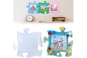 YANMUCY Stampi per cornici in resina per foto in silicone di grandi dimensioni per cornici in resina epossidica fai da te per album fotografico personalizzato, decorazione da parete per tavolo da casa