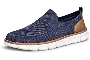 ADQ Herren Slip On Loafer Mokassins Flache Slipper Atmungsaktiv Bequeme Casual