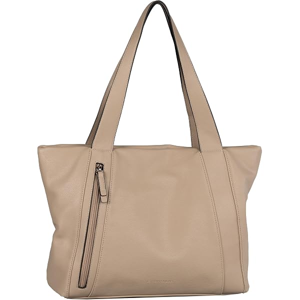 TOM TAILOR Damen Shopper „Yuma“ – Große Querformat-Tasche Mit Reißverschluss & Vielen Fächern